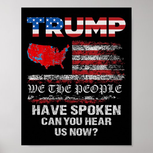我々国民は2024話年の米国のTee選挙を持っている ポスター (正面)