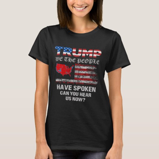 我々国民は2024話年の米国のTee選挙を持っている Tシャツ (正面)