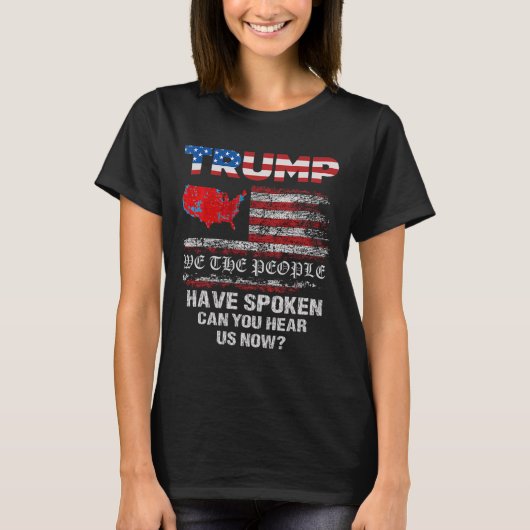 我々国民は2024話年の米国のTee選挙を持っている Tシャツ (正面)