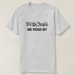 我々国民はTシャツに腹を立てている Tシャツ