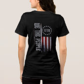 我々国民1776 トライブレンドＴシャツ (裏面)