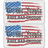 我々国民 シール (正面)