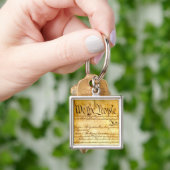 我々国民 – 憲法 キーホルダー (手)