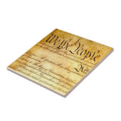 我々国民 – 憲法 タイル (側面)