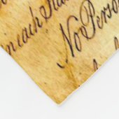 我々国民-憲法 フリースブランケット (角)