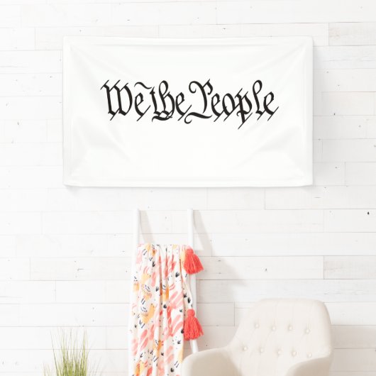 我々国民 横断幕 (インサイチュ)