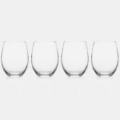 我々得ビート ステムなしワイングラス (左)