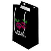 我々得ベジェおもしろいープンダーク スモールペーパーバッグ (正面アングル)