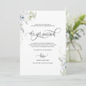 我々得結婚したはエレガント結婚したの 案内状 (スタンド正面)