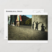 我々応援、我々ダンス、我々は行動する熱狂する ポストカード (正面/裏面)