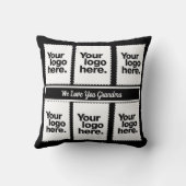 我々愛おばあちゃん装飾用クッション クッション (裏面)