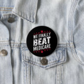 我々最終的にビートメディケア・トランプバイデン氏選挙 缶バッジ (インサイチュ)