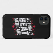 我々最終的にビートメディケア・トランプバイデン氏選挙 Case-Mate iPhoneケース (裏面(横))