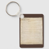 我々民統一された族州憲法 キーホルダー (正面)