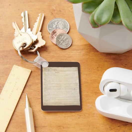 我々民統一された族州憲法 キーホルダー (デスク)