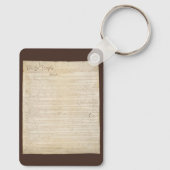 我々民統一された族州憲法 キーホルダー (裏面)