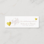 我々祝の世話にな結婚る スキニー名刺 (正面)