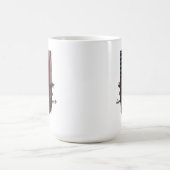 我々米国人民旗アメリカの言論の自由 コーヒーマグカップ (中央)