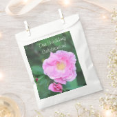 我々結婚のお祝い フェイバーバッグ (クリップ留めされた状態)