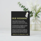 我々結婚の ポストカード (スタンド正面)