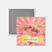 我々結婚の マグネット (正面/裏面)