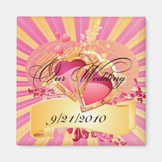 我々結婚の マグネット (正面)