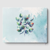 我々結婚の ユーカリ植物園| Eucalyptus Botanical Greenery ゲストブック (裏面)