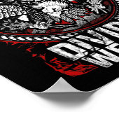 我々統一されたは分割We秋 – 愛国退役軍人 ポスター (角)