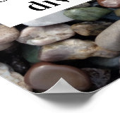 我々統一されたは分裂して立つ我々の秋諺 ポスター (角)