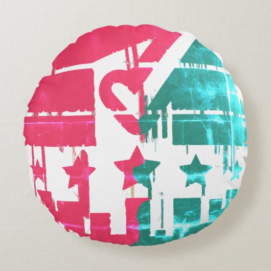 我々統一されたは変化に耐える ラウンドクッション (正面)