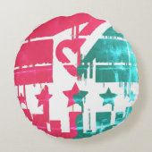 我々統一されたは変化に耐える ラウンドクッション (裏面)