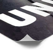 我々統一されたは強い ポスター (角)