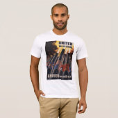 我々統一されたは強い Tシャツ (正面フル)