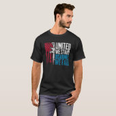 我々統一されたは武装を解かれ秋 Tシャツ (正面フル)
