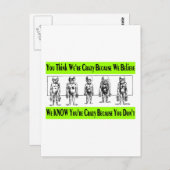 我々考えは ポストカード (正面/裏面)