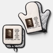 我々自身の運命を紡いで良い又は悪ジェームス引用文 鍋つかみ&鍋敷きセット (正面/裏面)