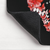 我々衣服ブルゴーニュ蝶の脳動脈瘤アワーン マウスパッド (コーナー)