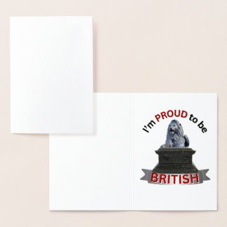 我々誇りを持ったの島の 箔カード