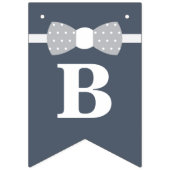 我々賛美の小さな男の旗、海軍、グレー バンティングフラッグ (第1の旗)