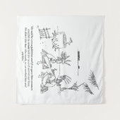 我々食べはタペストリー タペストリー (正面(横))