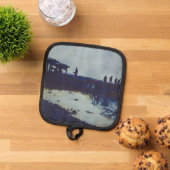 我々食べは全ての魚だ今は何だ？ハーバー島 鍋敷き (トップダウン)