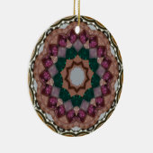 我々3つのキングスのフラクタル セラミックオーナメント (右)