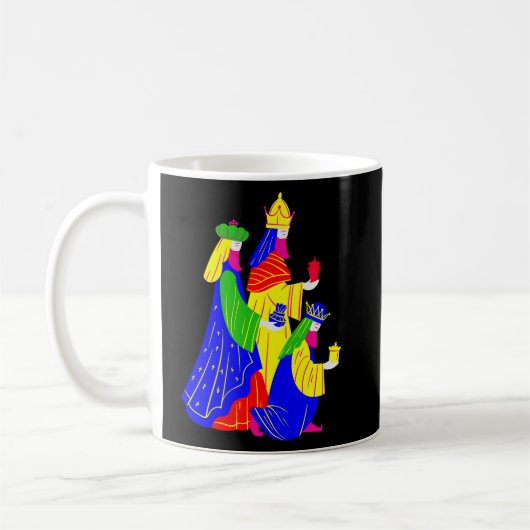 我々3つの王3ワイズメンクリスマス出生教会 コーヒーマグカップ (左)