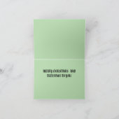 我々3キングスクリスマスカード折り畳みホリデーカード シーズンカード (内部)