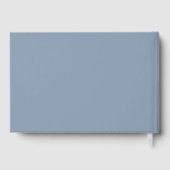 我がお気に入りの民族ダスティブルー結婚ズ ゲストブック (裏面)