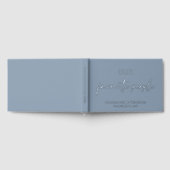 我がお気に入りの民族ダスティブルー結婚ズ ゲストブック (全面)