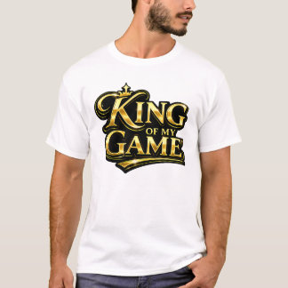 我がゲームの王様 金冠 引用 ギフト Tシャツ
