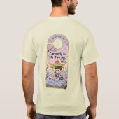 我が人生の主人公モード中 - アニメ少年ネタ Tシャツ (裏面)