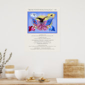 我が国の国旗の成長~ヴィンテージ ポスター (キッチン)