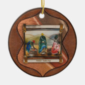 我が国の虹の国 セラミックオーナメント (正面)